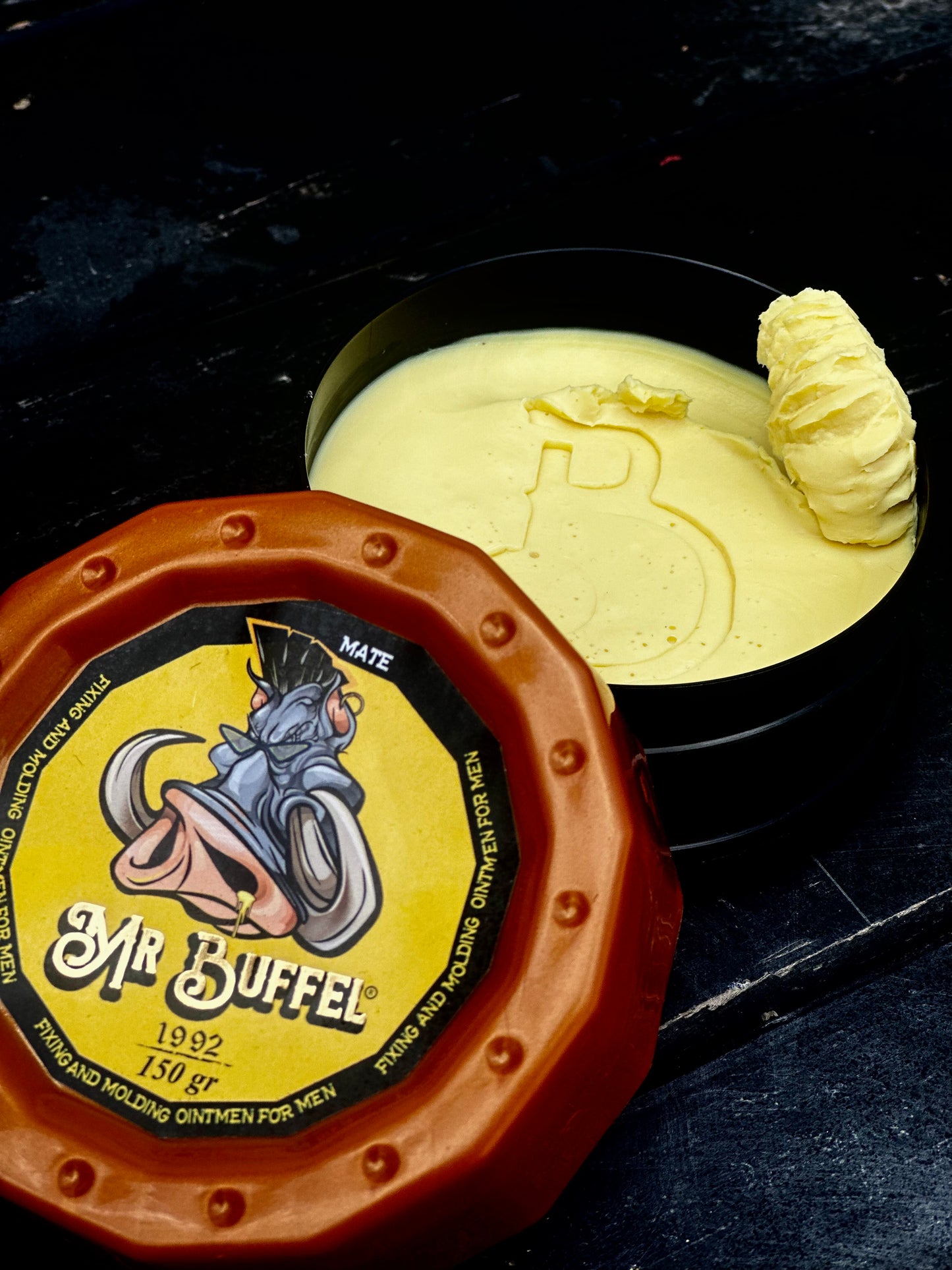 Banana Pomade – High Hold, Matte Finish