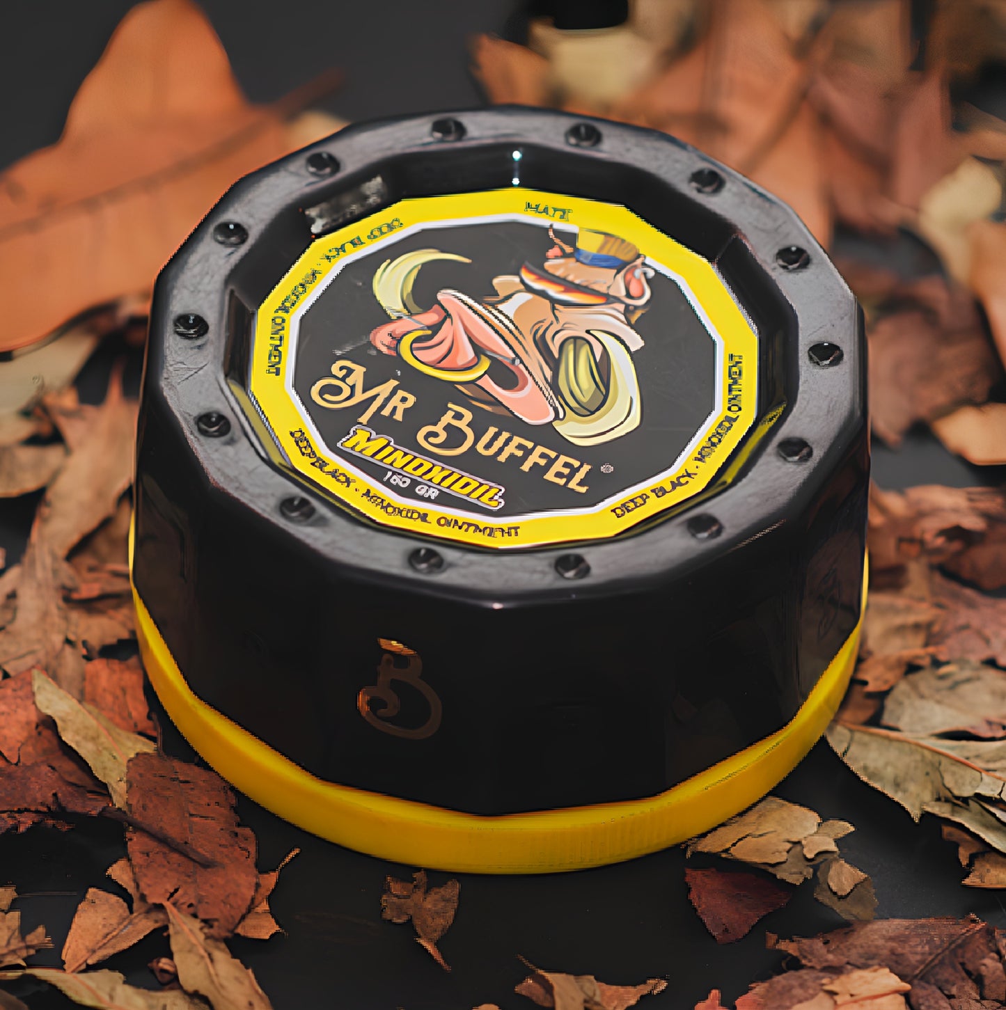 Black Styling Wax – Medium-High Hold, Matte Finish